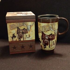 Cypress Cowboy Ceramic Coffee Mug
